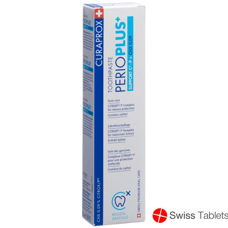 Curaprox Perio Plus Support Chx 0.09% Tube 75ml buy online