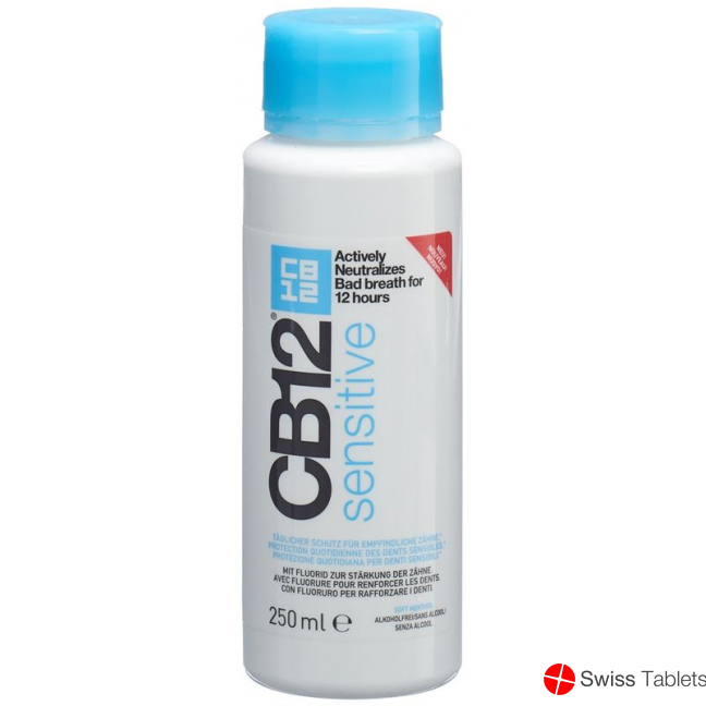 CB12 Sensitive Mouthwash Bottle 250ml buy online