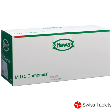 Flawa MIC compresses 7.5x10cm sterile 100 pcs