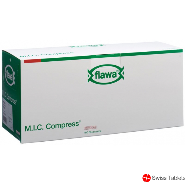 Flawa MIC compresses 7.5x10cm sterile 100 pcs