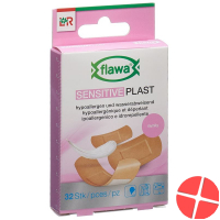 Flawa Sensitive Plast Plaster Strips 3 Size 32 Pieces