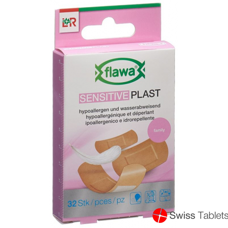 Flawa Sensitive Plast Plaster Strips 3 Size 32 Pieces buy online