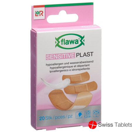 Flawa Sensitive Plast Plaster Strips 3 sizes 20 pieces buy online