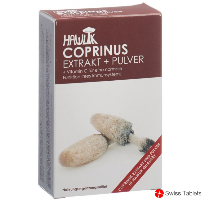 Hawlik Coprinus Extrakt und Pulver Kapseln 60 Stück buy online