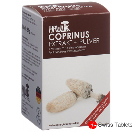 Hawlik Coprinus Extrakt und Pulver Kapseln 120 Stück buy online