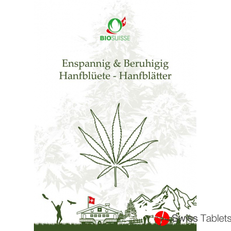 Herba Bio Suisse Hanfblütentee 11 Beutel 1.1g buy online