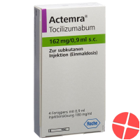 Actemra Injektionslösung 162mg/0.9ml Fertigpen 4 Stück