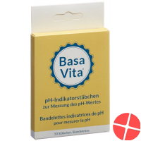 Basa Vita Ph-indikatorstäbchen 50 Stück