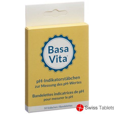 Basa Vita Ph-indikatorstäbchen 50 Stück buy online