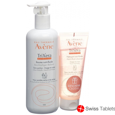 Avène Kit Trixera balm 400ml +fluid 100ml buy online