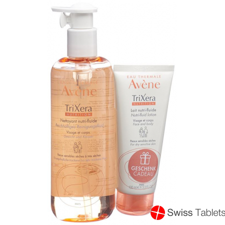 Avène Kit Trixera Fluid 400ml +milch 100ml 400 Ml buy online