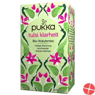 Pukka clarity Tulsi Tea Organic Btl 20 pcs