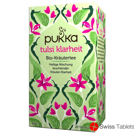 Pukka clarity Tulsi Tea Organic Btl 20 pcs
