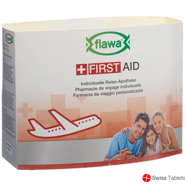 Flawa Individual Travel Pharmacy Yellow/grey buy online