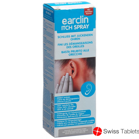 Earclin Itch Spray Flasche 20ml buy online