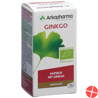 Arkocaps Ginkgo Kapseln Bio Dose 45 Stück