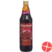 Rabenhorst Cranberry Muttersaft Bio Flasche 750ml