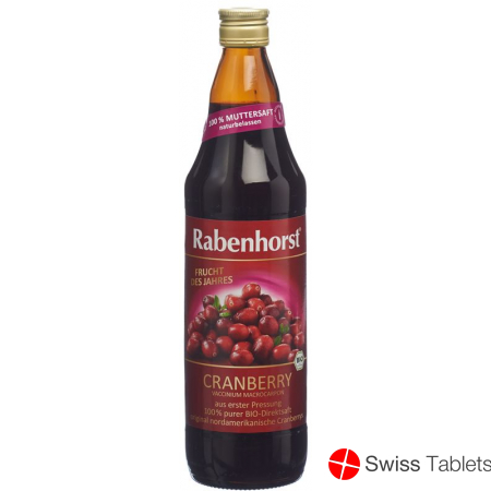 Rabenhorst Cranberry Muttersaft Bio Flasche 750ml buy online