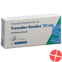 Trazodon Sandoz Tabletten 50mg 30 Stück