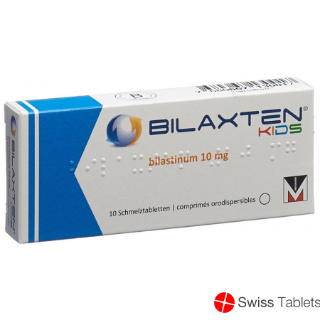 Bilaxten Kids Schmelztabletten 10mg 10 Stück buy online
