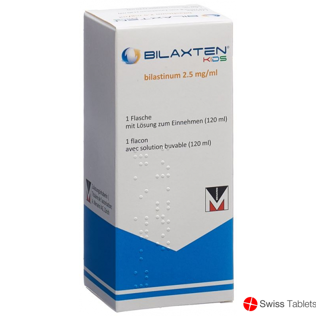 Bilaxten Kids Lösung 10mg/4ml Z Einnehmen Flasche 120ml buy online