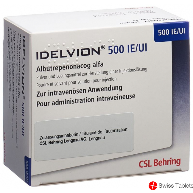 Idelvion Trockensubstanz 500 Ie Cum Solv + Set Durchstechflasche buy online
