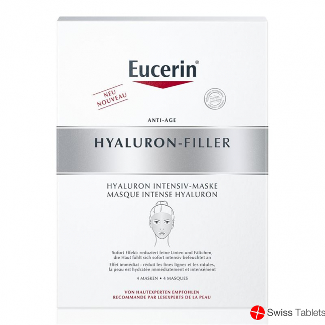 Eucerin Hyaluron-Filler Mask 4 Bags buy online