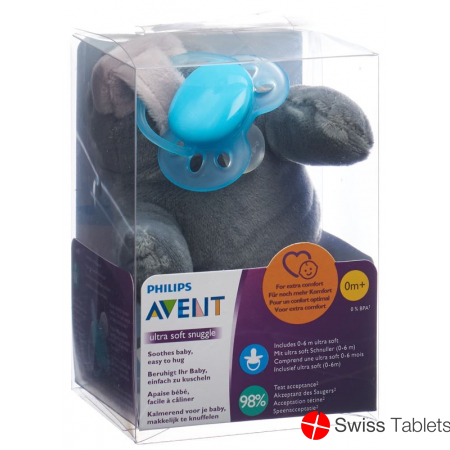 Avent Philips Snuggle+ultra Soft Robbe Türkis buy online