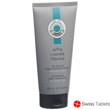 Roger Gallet L'homme Shower Gel Menthe 200ml buy online