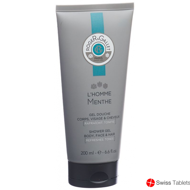 Roger Gallet L'homme Shower Gel Menthe 200ml buy online