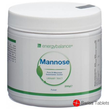 Energybalance Mannose Pulver Hochrein Dose 200g buy online