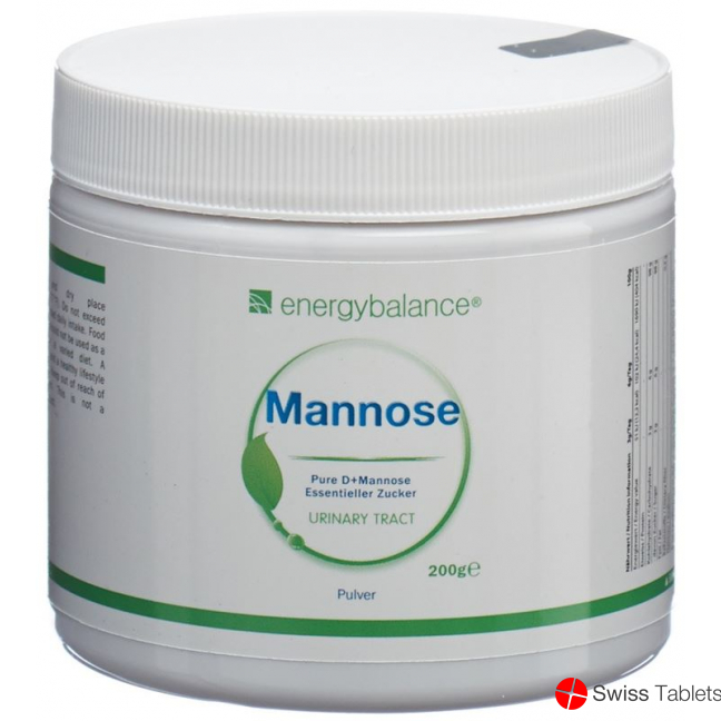 Energybalance Mannose Pulver Hochrein Dose 200g buy online