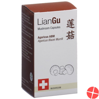 LianGu Agaricus Abm Mushrooms Capsules Can 60 Pieces