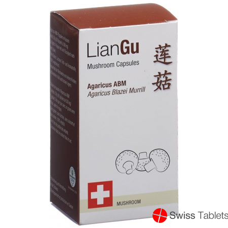 LianGu Agaricus Abm Mushrooms Capsules Can 60 Pieces buy online