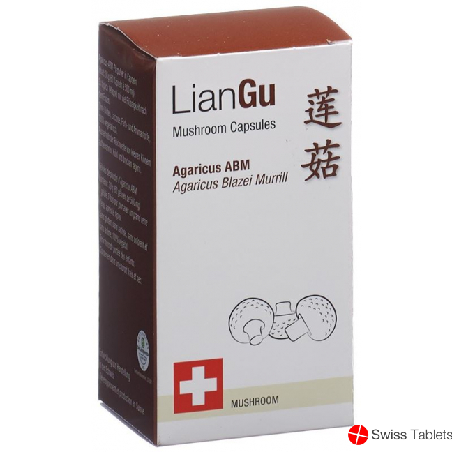 LianGu Agaricus Abm Mushrooms Capsules Can 60 Pieces buy online