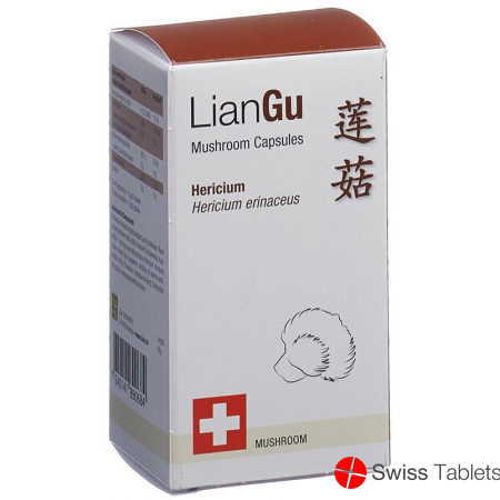 LianGu Hericium Mushrooms Capsules Can 60 Pieces buy online