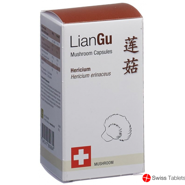 LianGu Hericium Mushrooms Capsules Can 60 Pieces buy online