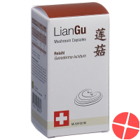 LianGu Reishi Mushrooms capsules tin 60 pieces