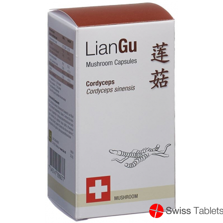 LianGu Cordyceps Mushrooms Capsules Can 60 Pieces buy online