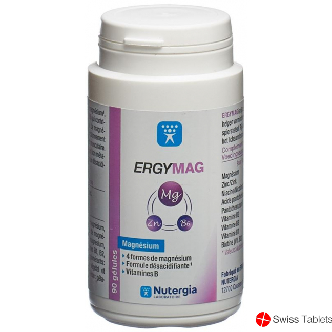Nutergia Ergymag Gelules Dose 90 Stück buy online