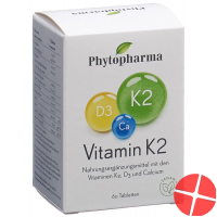 Phytopharma Vitamin K2 Tabletten Dose 60 Stück