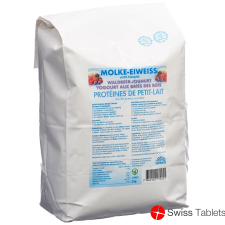 Biosana Molke Eiweiss Pulver Waldbeer-Joghurt 2kg buy online