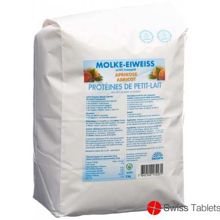 Biosana Molke Eiweiss Pulver Aprikose 2kg buy online