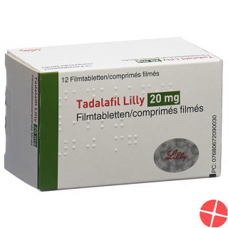 Tadalafil Lilly Filmtabletten 20mg 12 Stück Tadalafil Lilly Filmtabletten 20mg 12 Stück