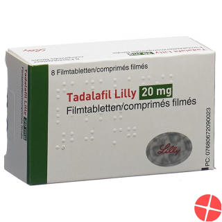 Tadalafil Lilly Filmtabletten 20mg 8 Stück Tadalafil Lilly Filmtabletten 20mg 8 Stück
