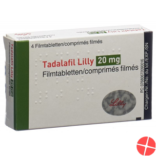 Tadalafil Lilly Filmtabletten 20mg 4 Stück Tadalafil Lilly Filmtabletten 20mg 4 Stück