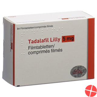 Tadalafil Lilly Filmtabletten 5mg 84 Stück Tadalafil Lilly Filmtabletten 5mg 84 Stück