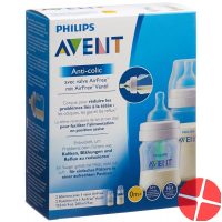 Avent Philips Anti-Colic Flasche Airfree Vent 125+260ml Avent Philips Anti-Colic Flasche Airfree Vent 125+260ml