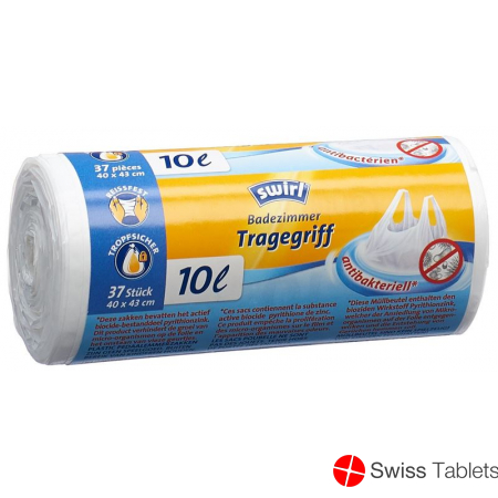 Swirl Badezimmer Müllbeutel 10L Antibakter 37 Stück buy online