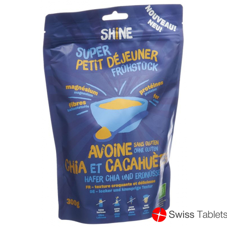 Shine Hafer Frühstück Chia & Erdnuss 300g buy online